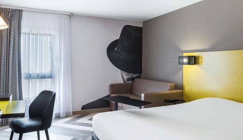 Standard-Doppelzimmer, 1 Doppelbett und Schlafsofa