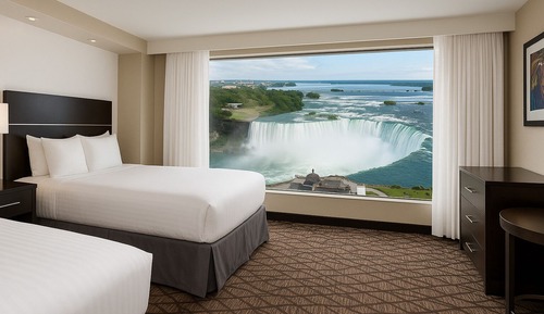Zimmer, Mehrere Betten (Canadian Falls View)