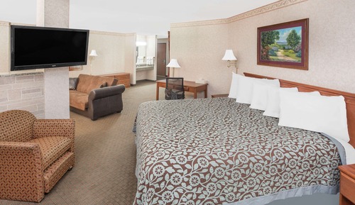 Suite, 1 King-Bett, Balkon