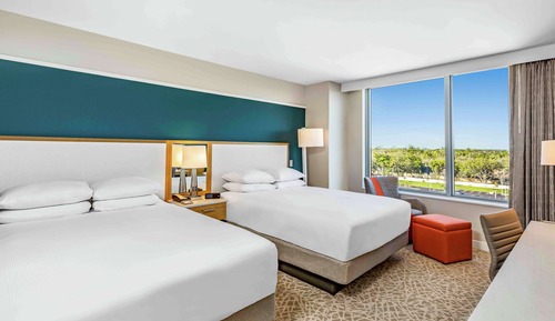 Zimmer, 2 Queen-Betten