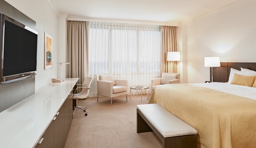 Classic-Zimmer, 1 King-Bett, barrierearm (Accessible Tub)