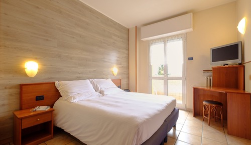 Classic-Vierbettzimmer, 1 Schlafzimmer, Terrasse, Bergblick