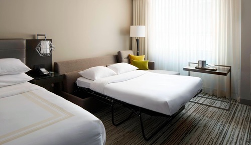 Zimmer, 1 King-Bett und Schlafsofa