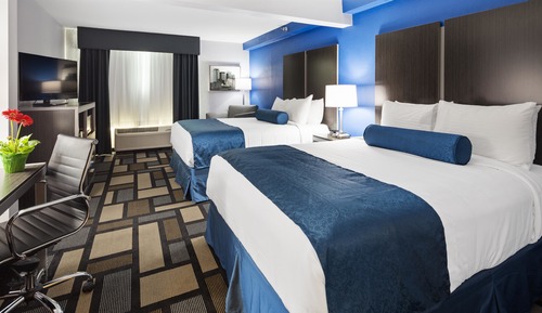 Standardzimmer, 2 Queen-Betten, Nichtraucher, Kühlschrank und Mikrowelle