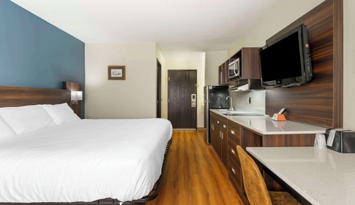 Zimmer, 1 King-Bett, barrierefrei, Nichtraucher (Efficiency)