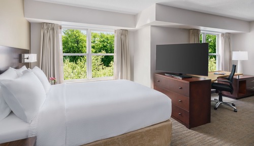 Studio, 1 Queen-Bett und Schlafsofa (Mobility/Hearing Accessible, Tub)