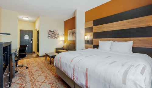 Standardzimmer, 1 King-Bett und Schlafsofa, Nichtraucher, Kühlschrank und Mikrowelle (with Sofabed)