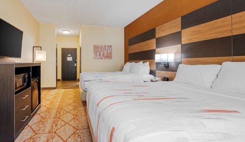 Standardzimmer, 2 Queen-Betten, Nichtraucher, Kühlschrank und Mikrowelle