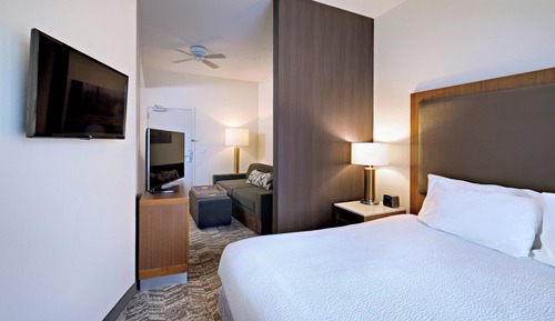 Suite, 1 King-Bett und Schlafsofa (Hearing Accessible)