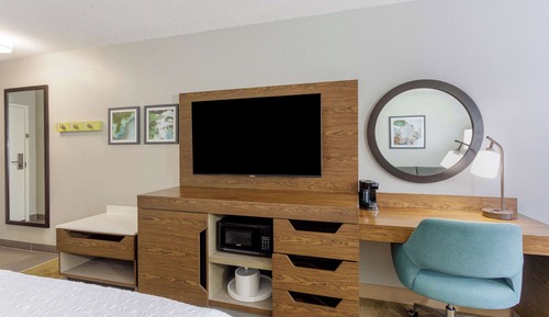 Zimmer, 1 King-Bett und Schlafsofa (Shower Only)