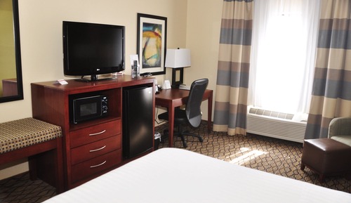 Standardzimmer, 1 King-Bett, rollstuhlgeeignete Dusche (Mobility)