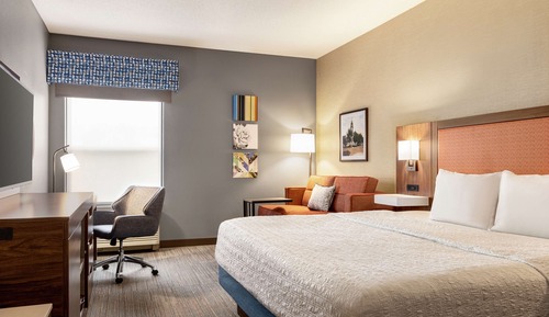 Zimmer, 1 King-Bett und Schlafsofa