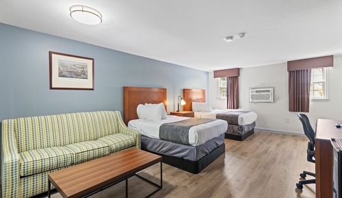 Basic-Zimmer, 2 Doppelbetten