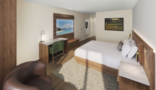 Premium-Zimmer, Seeseite (1 King Bed)