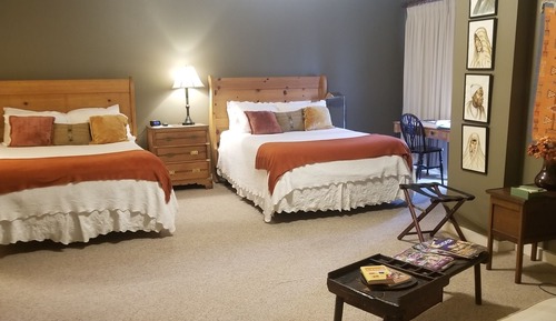 Signature Courtyard Room, 2 Queen Beds, Non- Smoking (Rooms 3 & 5)