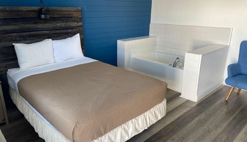 Romantisches Einzelzimmer, 1 Queen-Bett, Whirlpool