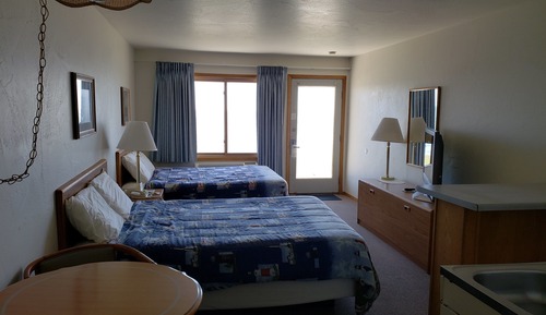 Zimmer, 2 Queen-Betten, Kochnische, Strandnähe