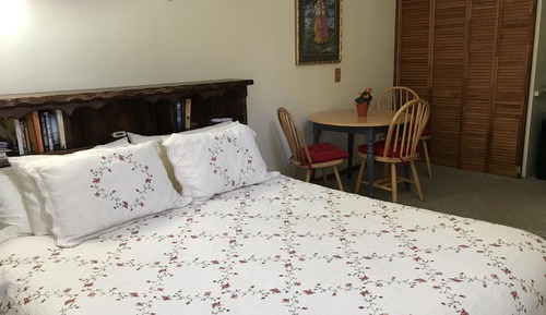 Superior-Dreibettzimmer, mit Bad, Gartenblick (Virgo)