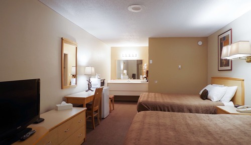 Zimmer, 2 Doppelbetten, Nichtraucher (Pet Friendly)