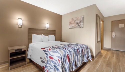 Deluxe-Zimmer, 1 Queen-Bett, rollstuhlgeeignete Dusche, Nichtraucher