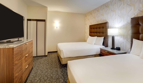 Suite, 2 Queen-Betten, barrierefrei, Kühlschrank und Mikrowelle (Sofabed, 2 Rooms, Tub)