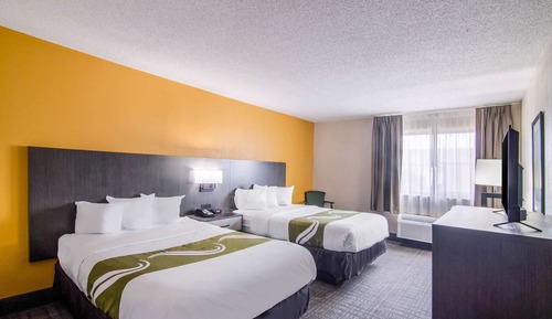 Zimmer, 2 Doppelbetten, barrierefrei, Nichtraucher