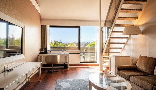 Suite, 1 Schlafzimmer, Flussblick (River Meuse View)