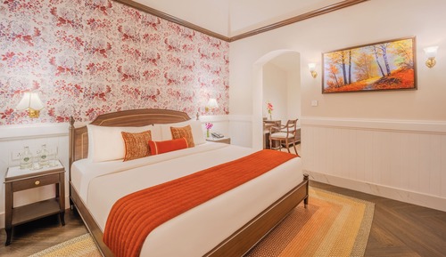 Executive-Zimmer, 1 Doppelbett, Gartenblick