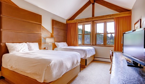 Deluxe-Zimmer, 2 Doppelbetten