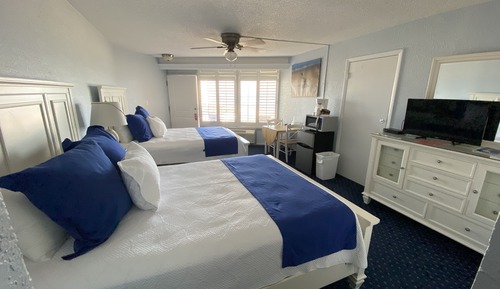 Standardzimmer, 2 Queen-Betten, Meerblick