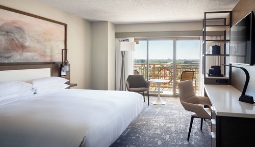 Zimmer, 1 King-Bett, Nichtraucher (Balcony)