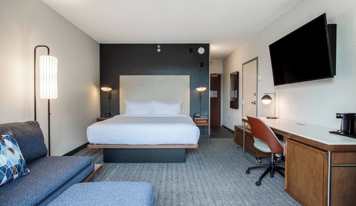 Zimmer, 1 King-Bett und Schlafsofa, Nichtraucher