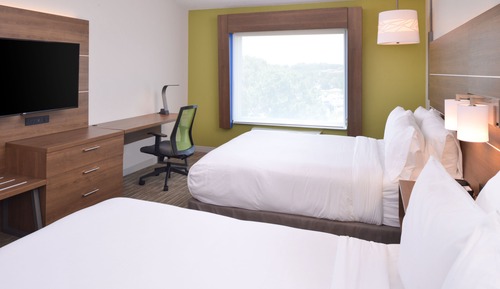 Standardzimmer, 2 Queen-Betten, barrierearme Badewanne (Communications)