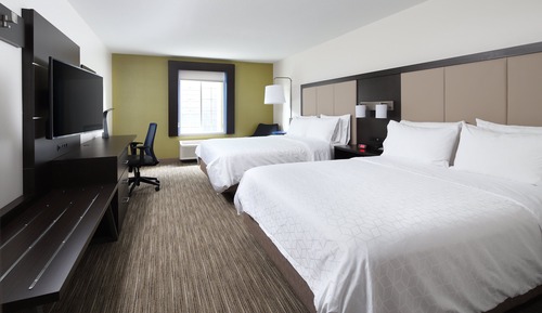 Zimmer, 2 Queen-Betten, Nichtraucher, Poolseite