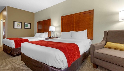 Standardzimmer, 2 Doppelbetten, Nichtraucher