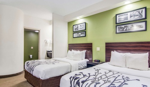 Zimmer, 2 Doppelbetten, Nichtraucher