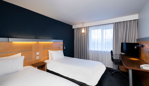 Standardzimmer, 2 Einzelbetten, barrierefrei (with Free Hot Breakfast)