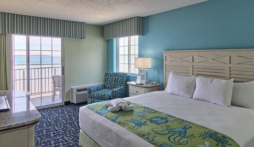 Familien-Suite, Mehrere Betten, Strandblick (Upper Floor)