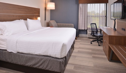Zimmer, 1 King-Bett, barrierearm (Communications, Roll-In Shower)