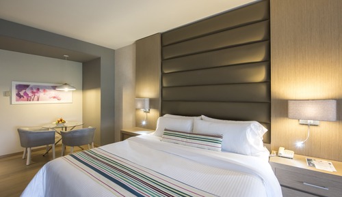 Junior-Suite, 1 King-Bett und Schlafsofa