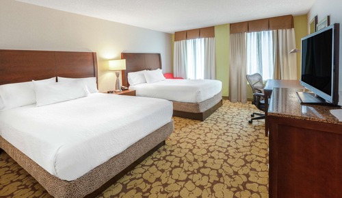 Zimmer, 2 Queen-Betten, barrierefrei (Mobility & Hearing, Roll-In Shower)