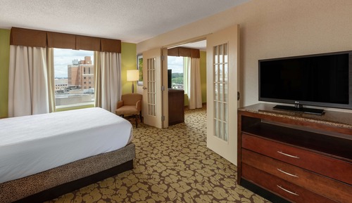 Deluxe-Suite, 1 King-Bett, barrierefrei (Roll-In Shower)