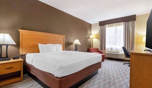 Standardzimmer, 1 King-Bett, Nichtraucher, Kühlschrank und Mikrowelle