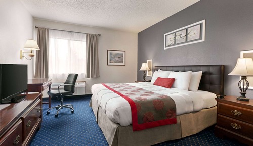 Zimmer, 1 King-Bett, Nichtraucher, Gartenblick