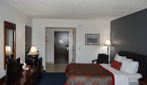 Zimmer, 2 Queen-Betten, Nichtraucher, Gartenblick