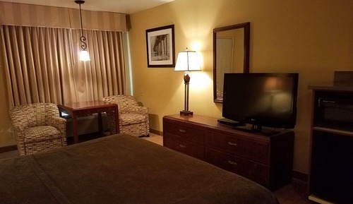 Suite, 1 King-Bett, Nichtraucher, Kühlschrank und Mikrowelle
