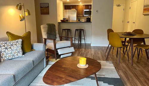 Apartment, 1 Schlafzimmer, Küche, Bergblick