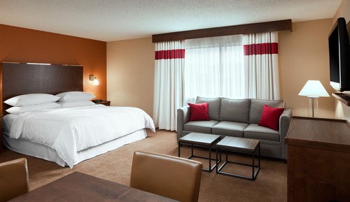 Junior-Suite, 1 King-Bett und Schlafsofa
