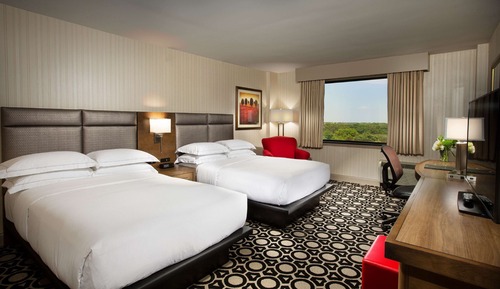 Standardzimmer, 2 Doppelbetten