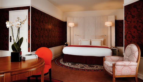 Junior-Suite, 1 King-Bett, Ausblick (Republic Square view)